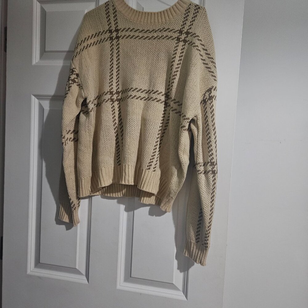 Plaid Sweater